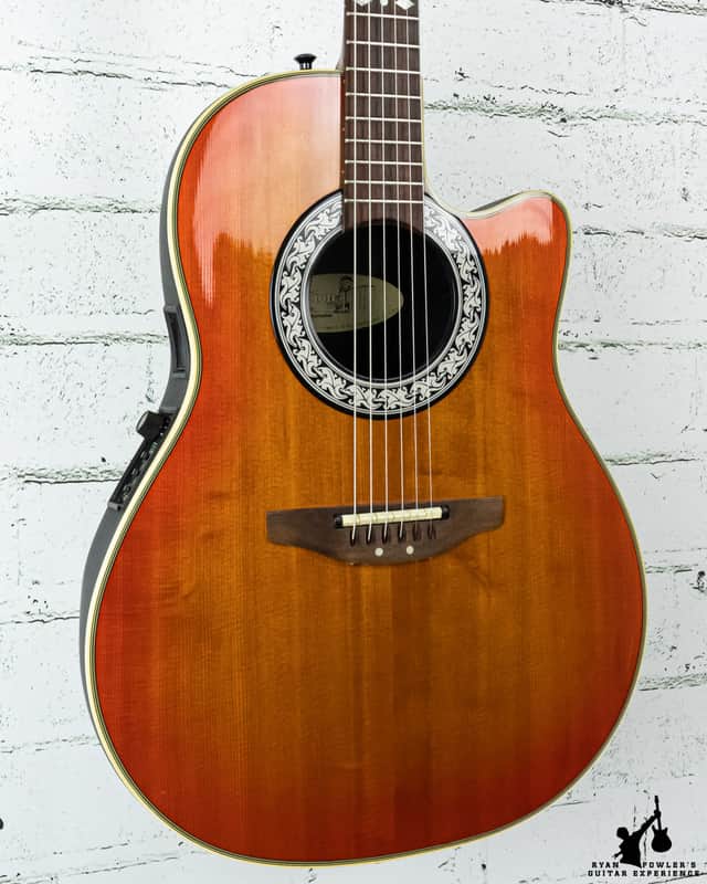 1993 Ovation USA Custom Balladeer w/HSC | Reverb