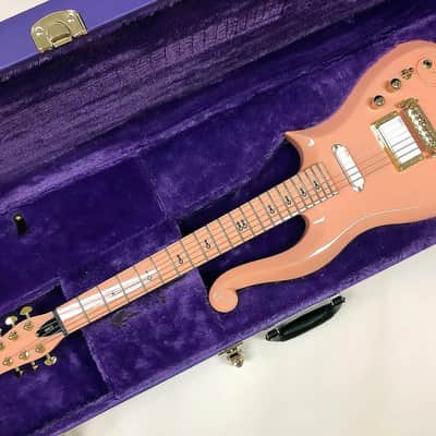Schecter Diamond Series Prince Cloud Guitar Peach *Factory Stock *Worldwide FREE S/H image 2