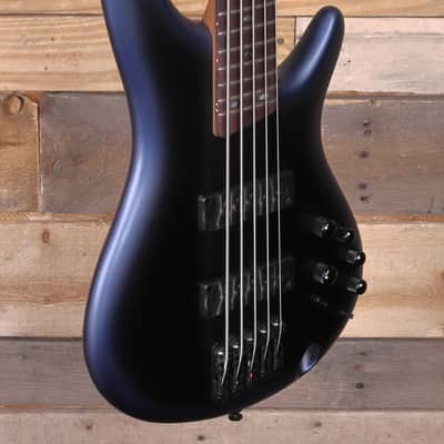 Ibanez SR505N 5-String Bass Midnight Arctic Ocean Matte image 2