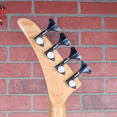 Harney Jupiter Bass One Off Late 80s-90s USA Sonic Blue w/OHSC image 10