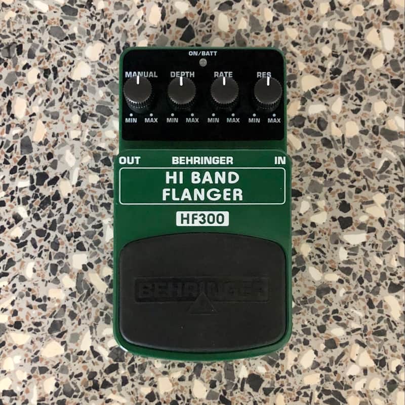 Behringer HF300 Hi Band Flanger 2010s - Green image 1