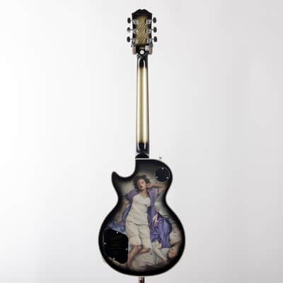 Epiphone Adam Jones Les Paul Custom Art Collection - Korin Faught’s , Antique Silverburst | Demo Bild 4
