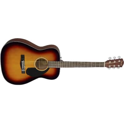 Fender CC-60S Concert, Walnut Fingerboard, 3-Color Sunburst image 4