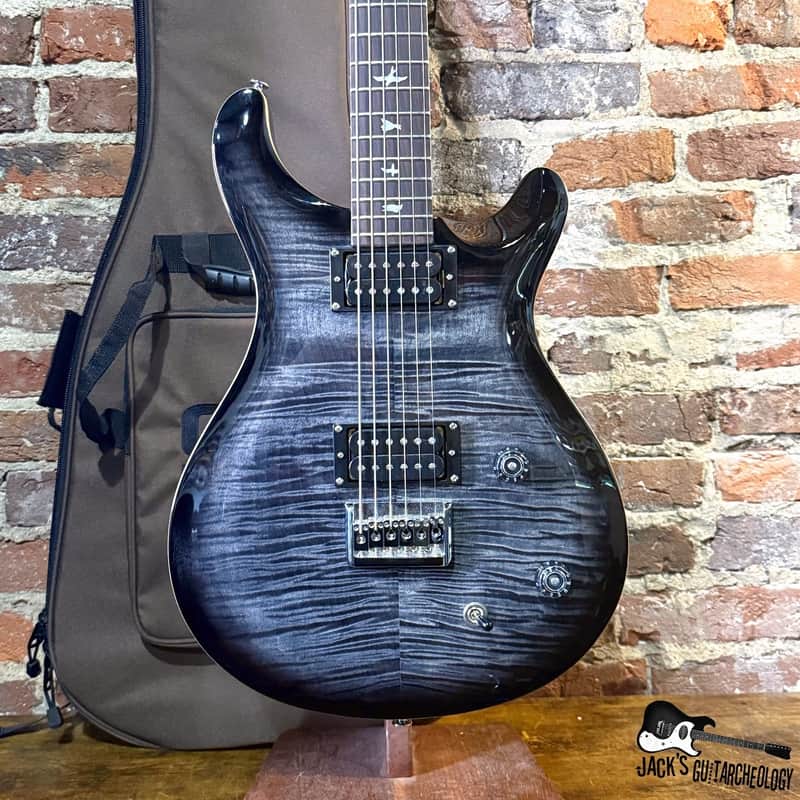 PRS SE 277 Baritone Electric Guitar w/GB (2020s - Black) image 1