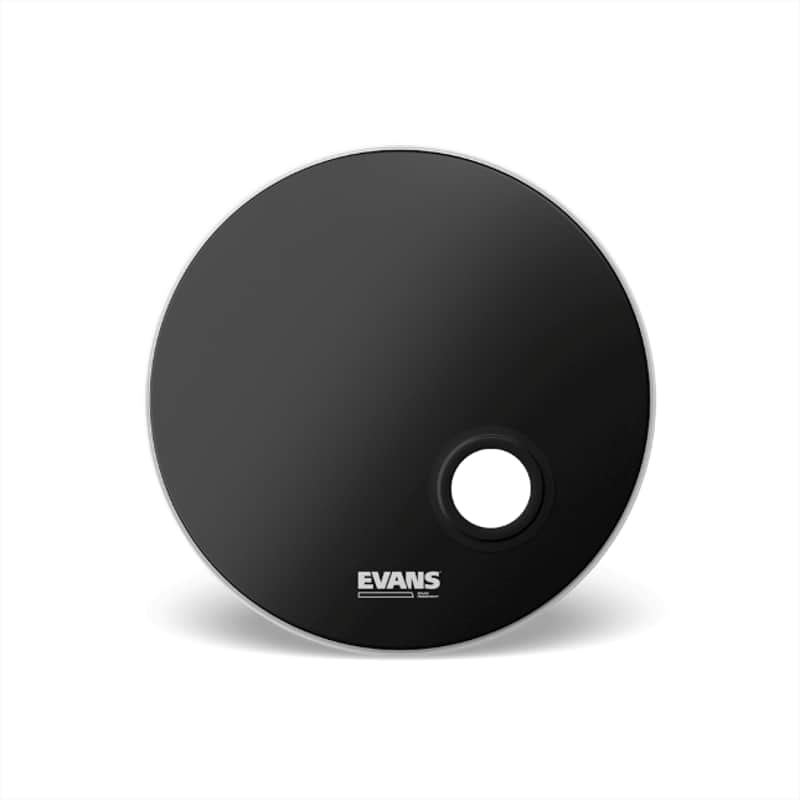 PELLE EVANS RISONANTE PER GRANCASSA EQ3 BLACK BASS RESO DA 20 " BD20RB image 1