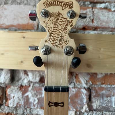 Deering Goodtime Americana Openback 5 String Banjo 2010s - Natural image 3