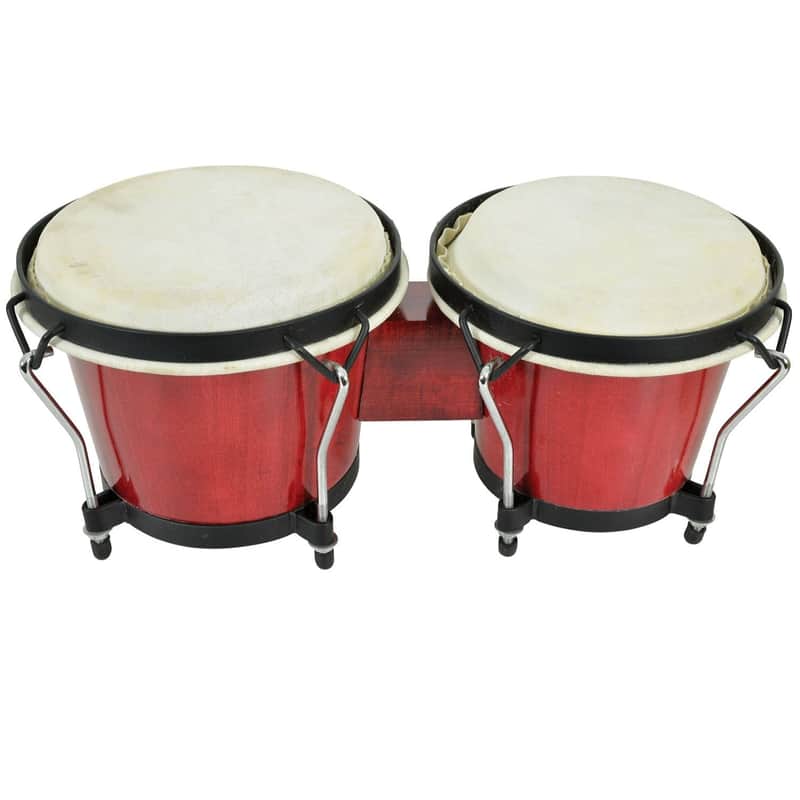 Chord Bongo Drums Set 6.5" + 7.5" with Gig Bag image 1