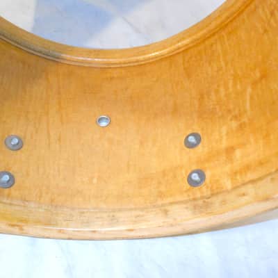 Vintage 1972 Slingerland Maple Nitrocellulose Lacquer 9 x 13" Concert Tom * HIGHLY FIGURED MAPLE * imagen 5