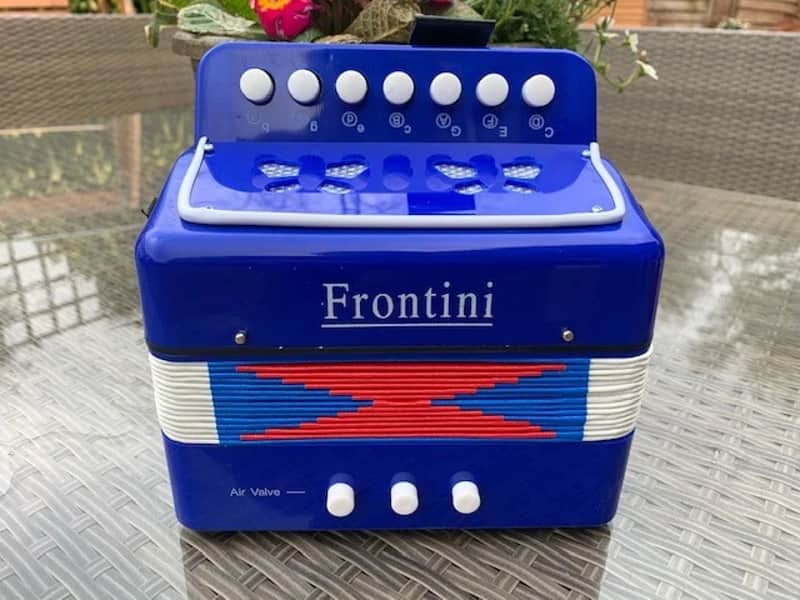 Mini Kids Accordion - Blue - Make us a OFFER Sale now on image 1