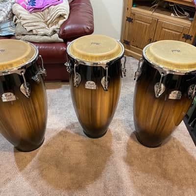Pearl Elite Series Quinto, Conga, Mocha Burst image 1