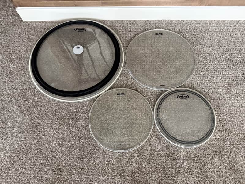 Drum Heads Lot - EMAD2, Evans, Mapex, Remo image 1