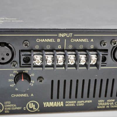 Yamaha C320 2-Channel Power Amplifier image 7