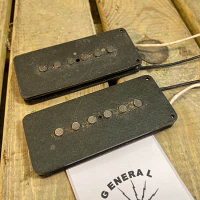 General Vintage Tone Jazzmaster Pickups Hand Made Scatter Wound Alnico V plain single Elektrisola U image 1