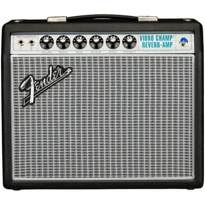 Fender '68 Custom Vibro Champ Reverb Tube Amplifier (1x10, 5 Watts) image 1