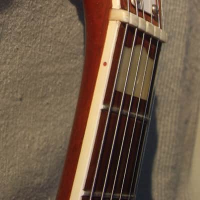 Immagine Gretsch ROUNDUP 6130 1955 - Orange "G" brand & All Western features Cactus & Cowboy Leather bound body - 14