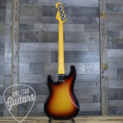 Mint Fender James Jamerson 1962 Precision Bass - 3-Tone Sunburst with Hardshell Case image 6