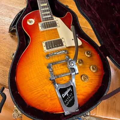 2004 Gibson Custom Shop Historic Collection '59 Les Paul Standard Flametop Reissue Heritage Cherry Sunburst R9 image 1