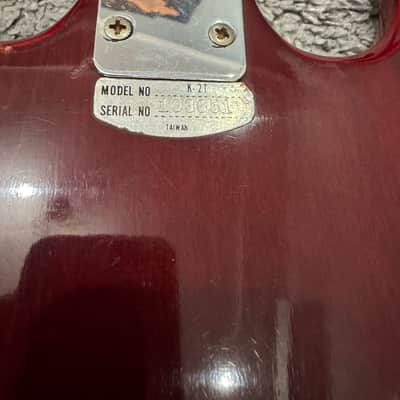 Kay K-2T SG 1960s Vintage Made in Japan Electric guitar Garage Rock Blues Oldschool Surf Matsumoku image 16