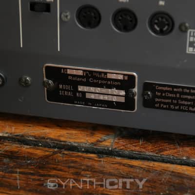 (Serviced) Roland Juno-106 61-Key Programmable Polyphonic Synthesizer 1984 - 1985 - Black image 6