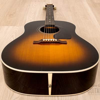1996 Gibson J-45 Banner Logo Vintage Reissue Dreadnought Acoustic Guitar w/ Case & Tags, Yamano image 13