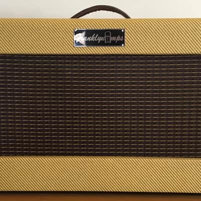 FranklynAmps '57 Tweed Deluxe Head/6" Combo Raw Tweed image 5
