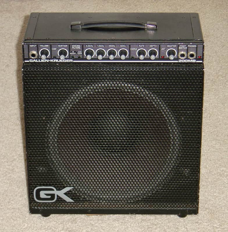 Gallien-Krueger 200MB 1989 | Reverb Gallien-Krueger 200MB 1989 | Reverb
