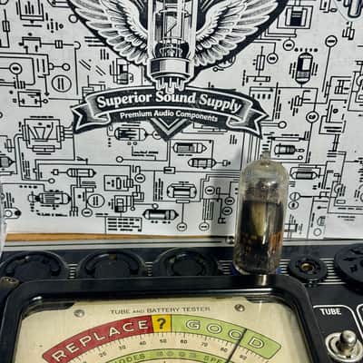 RCA 6FQ7 / 6CG7 Preamp Tube Clear Top1963 - Tested image 3