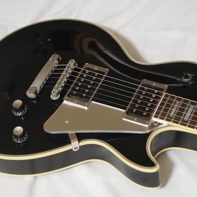 Greco JS-55 John Sykes Model Les Paul Custom Black 1985 Made In Japan By Fujigen image 4