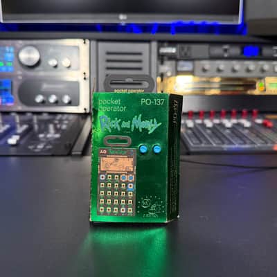 Teenage Engineering PO-137 Pocket Operator Rick & Morty Edition