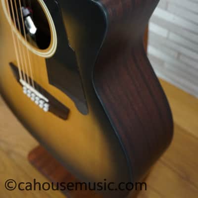 D'Angelico Premier Fulton 12-String Grand Auditorium - Aged Burst image 8