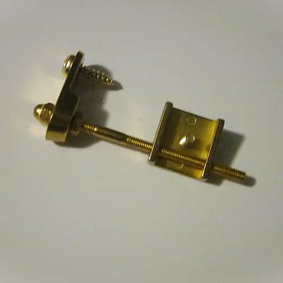 Pickguard ES-335 Style Support Thinline Bracket kit for Archtop/Mandolin ES-335 bracket Gold with mounting hardware image 4