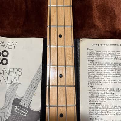 Peavey T-40 with Maple Fretboard 1978 - 1988 - Natural image 5