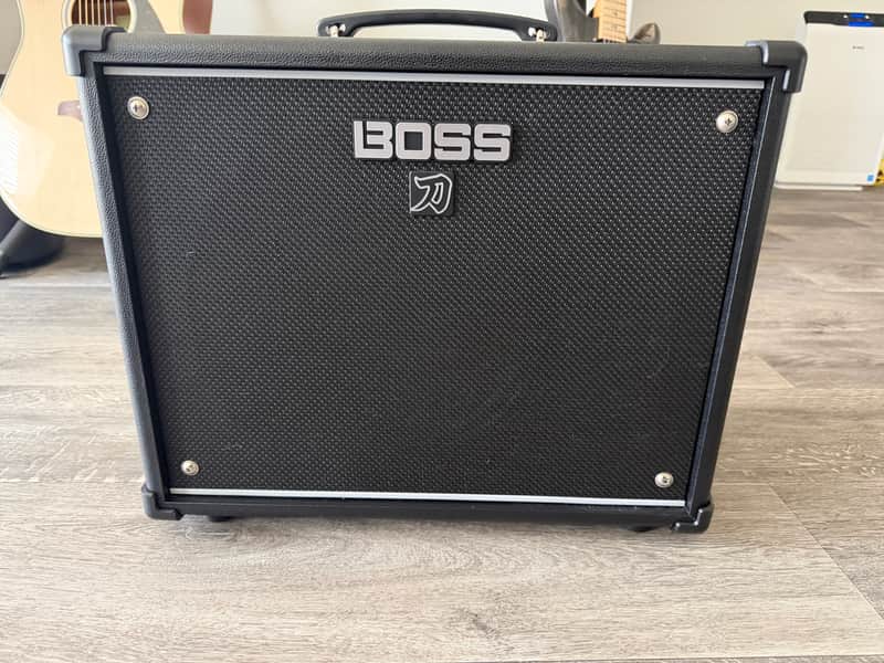 Boss Katana-50 Gen 3 50-Watt 1x12" Digital Modeling Guitar Combo 2024 - Present - Black image 1