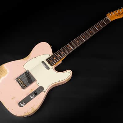 2021 Fender Custom Shop ‘67 Telecaster Heavy Relic - Shell Pink | USA Vintage 1967 CBS Ära Reissue Esche Korpus 3,23kg | CoA OHSC Bild 5