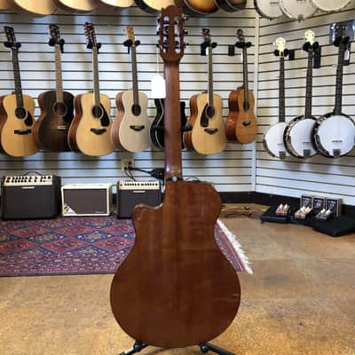Yamaha NTX1 Nylon String Acoustic-Electric Guitar Natural image 6