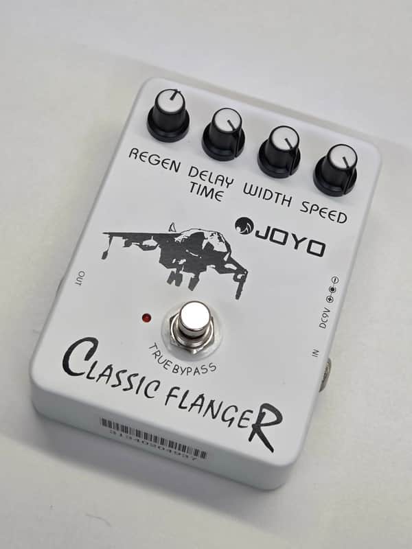 Joyo JF-07 Classic Flanger Pedal 2010s - White image 1