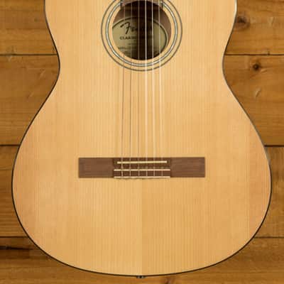Fender CN-60S Solid-Top Classical Guitar - Natural image 8