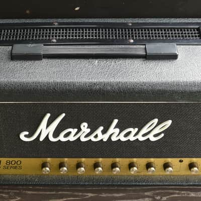 Marshall JCM 800 Lead Series Model 2210 100-Watt Master Volume Head with Reverb 1987 image 2
