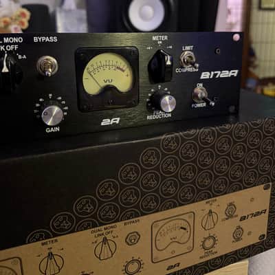 Black Lion Audio B172A 2-Channel Hybrid FET/Optical Compressor 2019 - 2021 - Black image 4