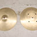 Zildjian 14" A. Avedis Quick Beat Hi Hat Cymbals Vintage 1970's #1