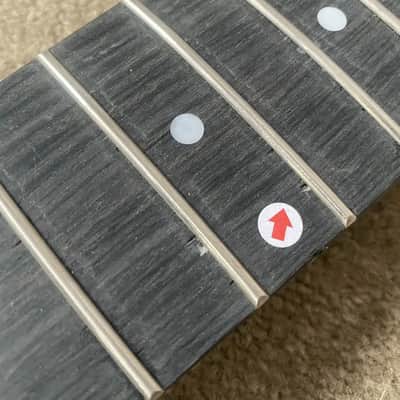 Maple Wood 5 String Bass Neck, 24 Frets Rosewood Fingerboard image 7