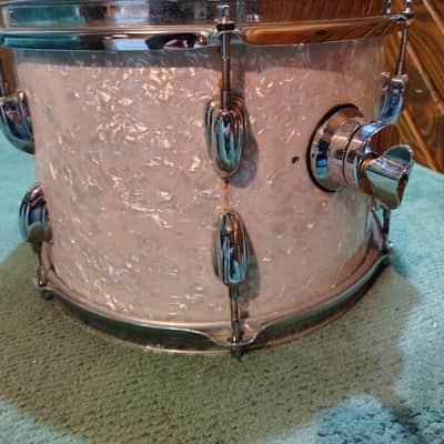 Slingerland 13"(Diameter)x9"(Depth) Rack Tom 1970's - White Marine Pearl image 4