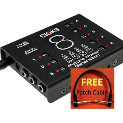 CIOKS C8e Pedal Power Expansion WATCHLIST OFFER! Expand Your DC7⚡Switchable Outputs:9,12,15,18Volts +Cables image 7