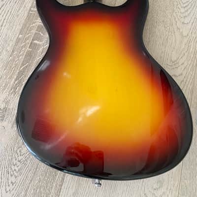 Mosrite The Ventures Super Custom '63 Sunburst Set Neck Japan MIJ OHSC image 15