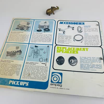 Ampeg Foldout Brochure 1970 image 2