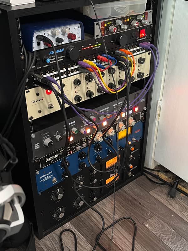 Solid State Logic Fusion Rackmount Audio Processor 2018 - Present - Black image 1