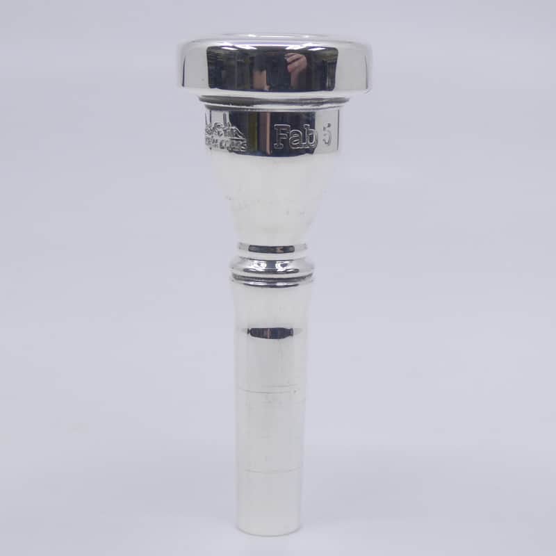 ACB Fab 5 Flugelhorn Mouthpiece - Silver image 1