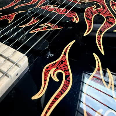 Fender James Burton Telecaster - Red Paisley Flames image 6
