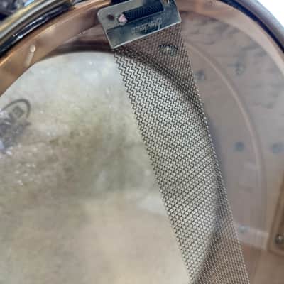 Tama Hand Hammered 14in Snare 1990 - Bronze/Brass image 10