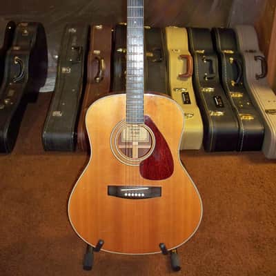 Yamaha FG-580 1973 Natural MIJ Nippon Gakki vintage acoustic guitar image 1